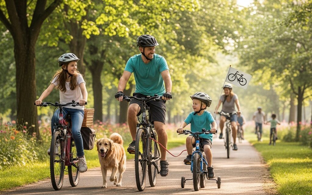 ¡Súbete a la bici! Villa Mañihuales se llena de deporte y diversión