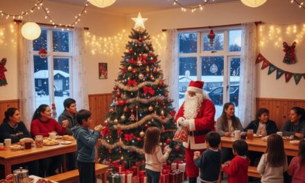 Navidad en comunidad: Barrio Los Mañíos cierra su intervención con una once navideña