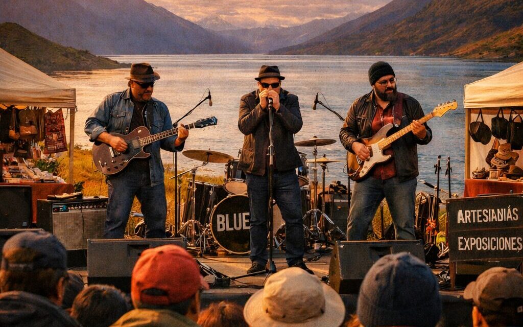 El alma del blues aterriza en Natales: Un hito musical en la Patagonia