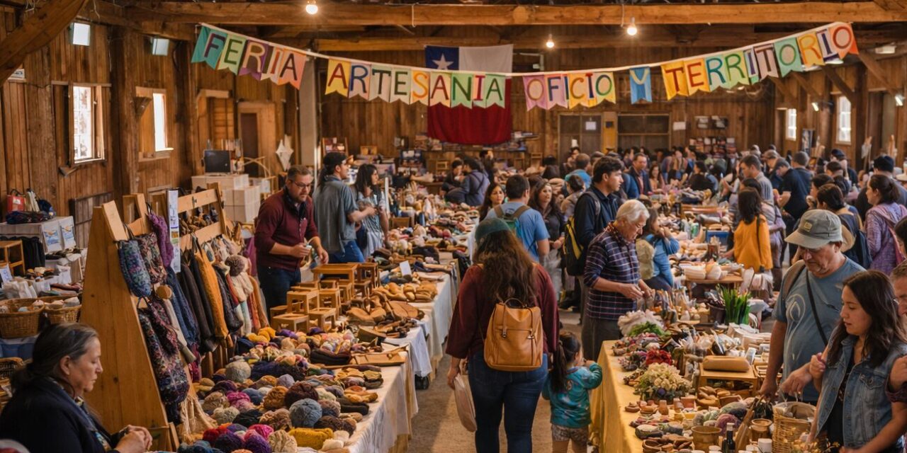 Manos patagonas dan vida a la Feria Regional de Artesanía en Villa Mañihuales