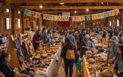 Manos patagonas dan vida a la Feria Regional de Artesanía en Villa Mañihuales