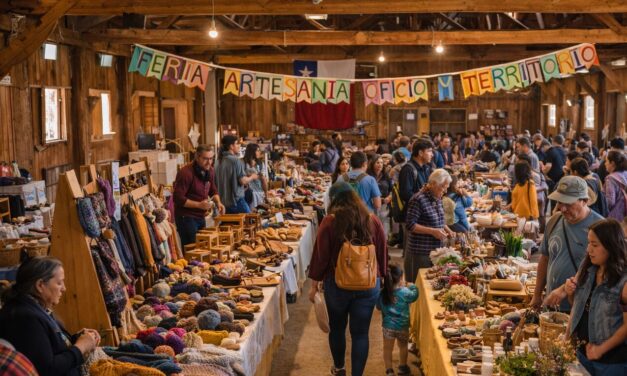 Manos patagonas dan vida a la Feria Regional de Artesanía en Villa Mañihuales