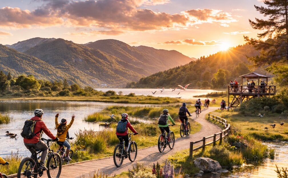 Bici Ruta: Aysén se mueve en bicicleta con la última actividad de verano
