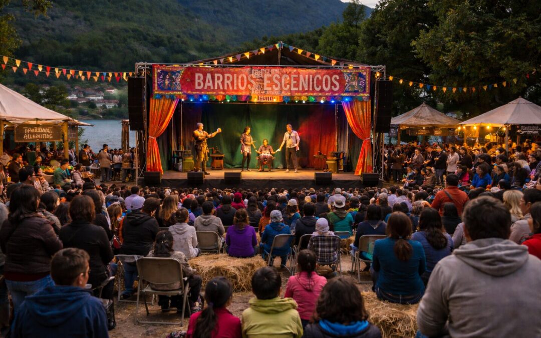 Arte en ruta por la Patagonia: Barrios Escénicos vuelve a activar la escena cultural