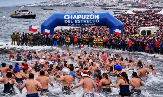 Punta Arenas abre inscripciones para el Chapuzón del Estrecho 2026: aumentan cupos a 8 mil participantes