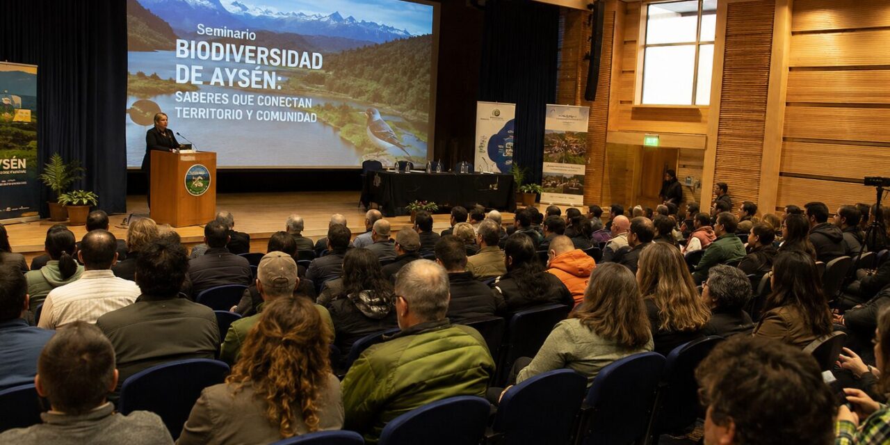 Biodiversidad de Aysén: un seminario para conectar saberes, territorio y comunidad en Puerto Aysén