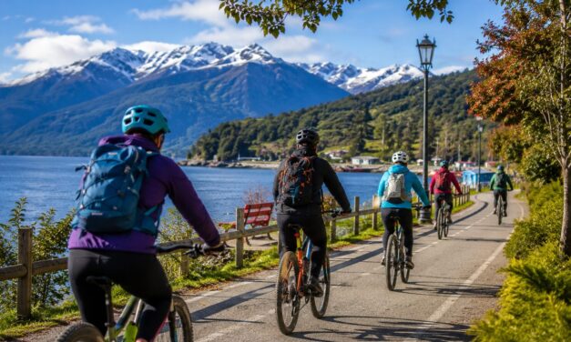 Nace Ciclovida: la iniciativa que busca reunir a vecinos de Puerto Cisnes en torno a la bicicleta y la naturaleza