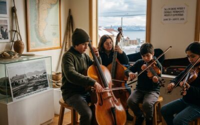 Música, patrimonio y comunidad: Lanzan taller de instrumentos de cuerda en Puerto Natales