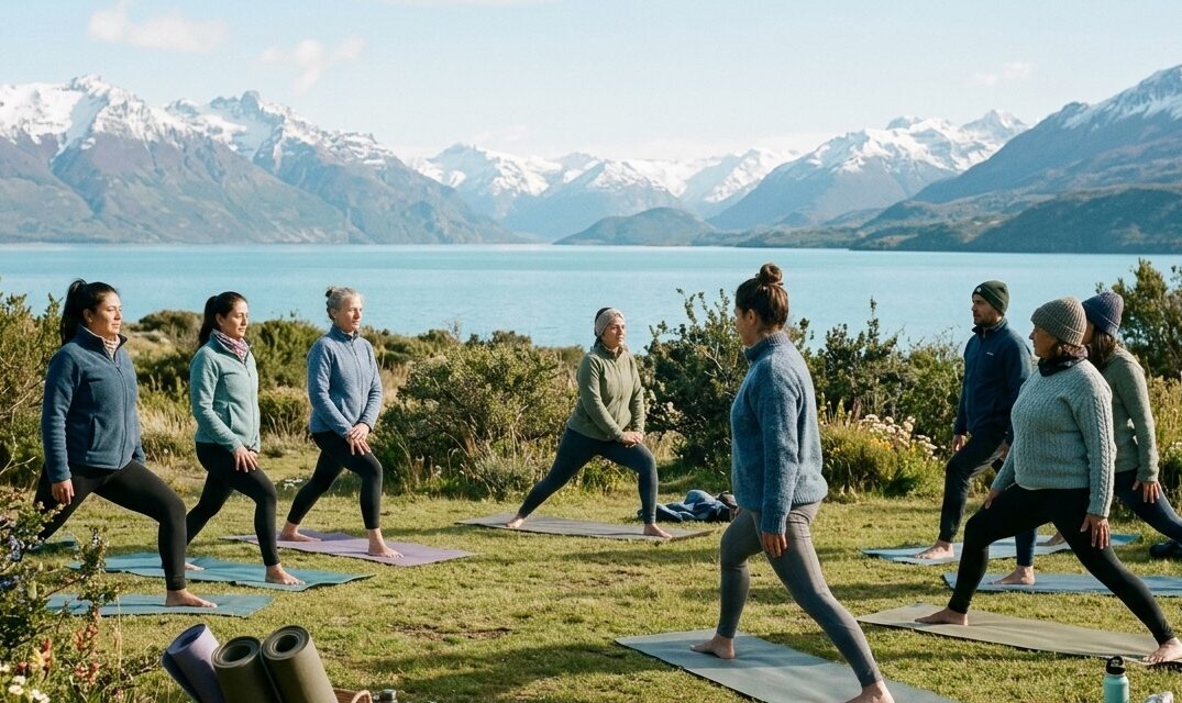 Yoga y contemplación: Invitan a una jornada de bienestar y conexión natural en Chile Chico