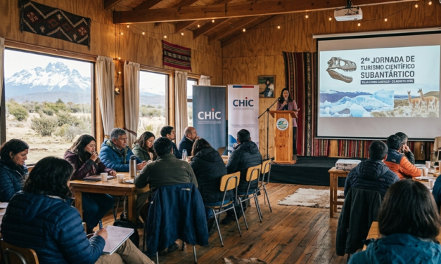 Ciencia, patrimonio y territorio: la 2da Jornada de Turismo Científico Subantártico abre el debate en Villa Cerro Castillo