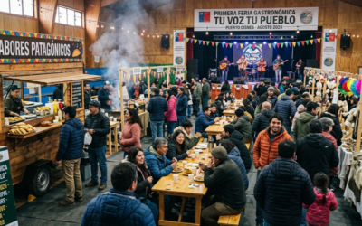 Sabores, música y comunidad: llega la primera versión de la Feria Gastronómica «Tu Voz Tu Pueblo» a Puerto Cisnes